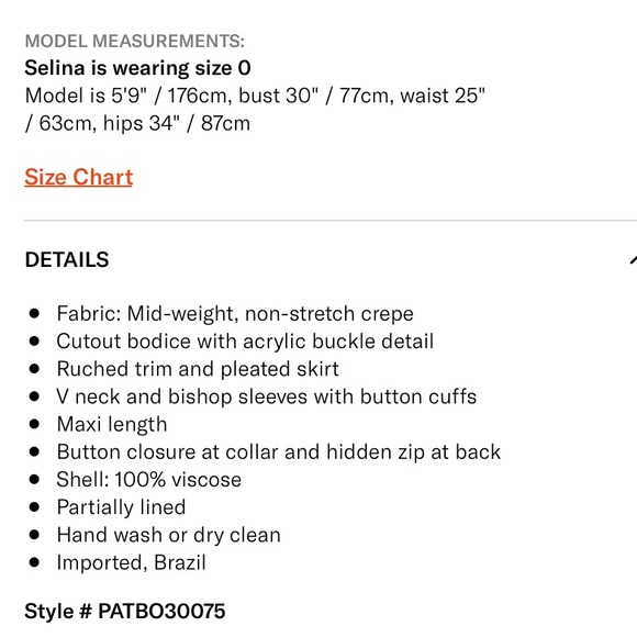 PatBo neon cutout gown - Picture 6 of 8